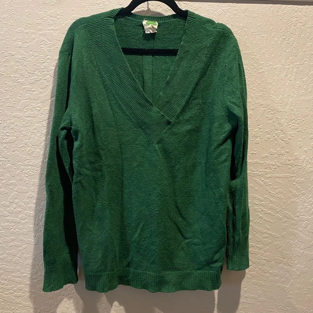 Green Anthropologie Sweater - Picture 2 of 2